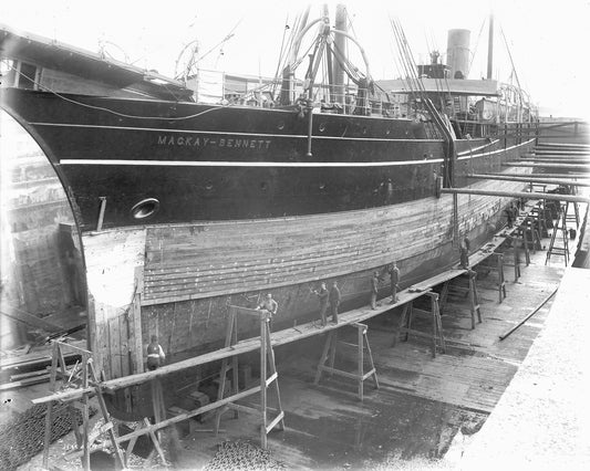 CS MacKay-Bennett in Dry Dock