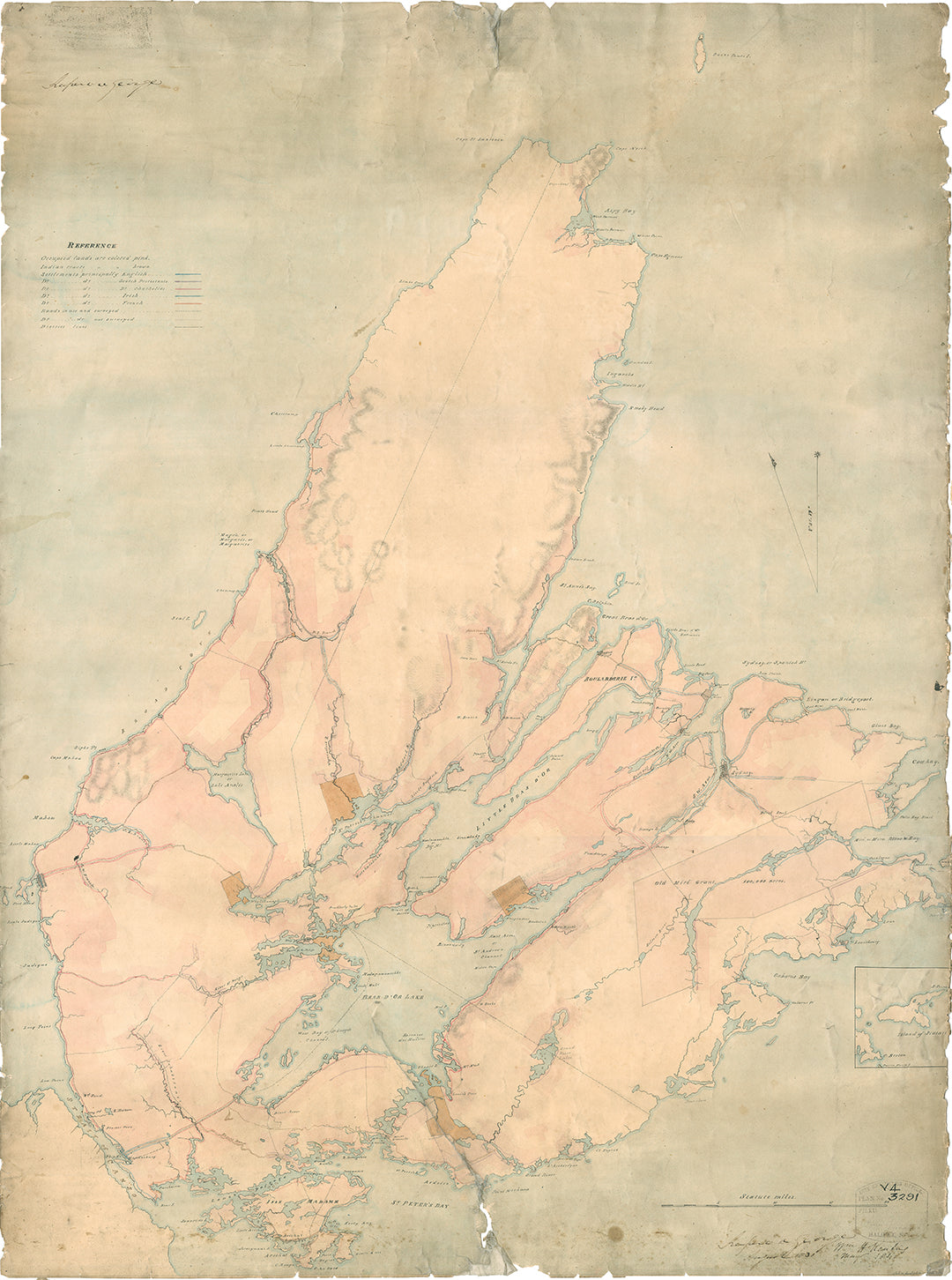 Map of Cape Breton
