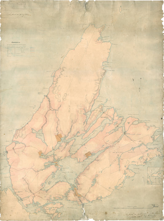 Map of Cape Breton