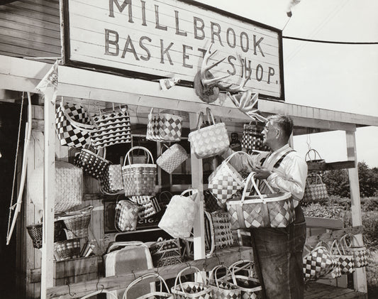 "Basket shop on Millbrook Reserve near Truro"