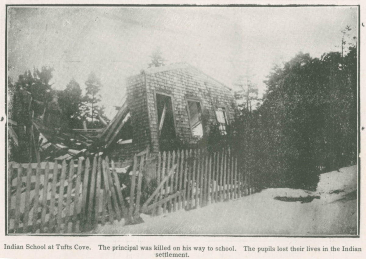 "Indian School at Tufts Cove"