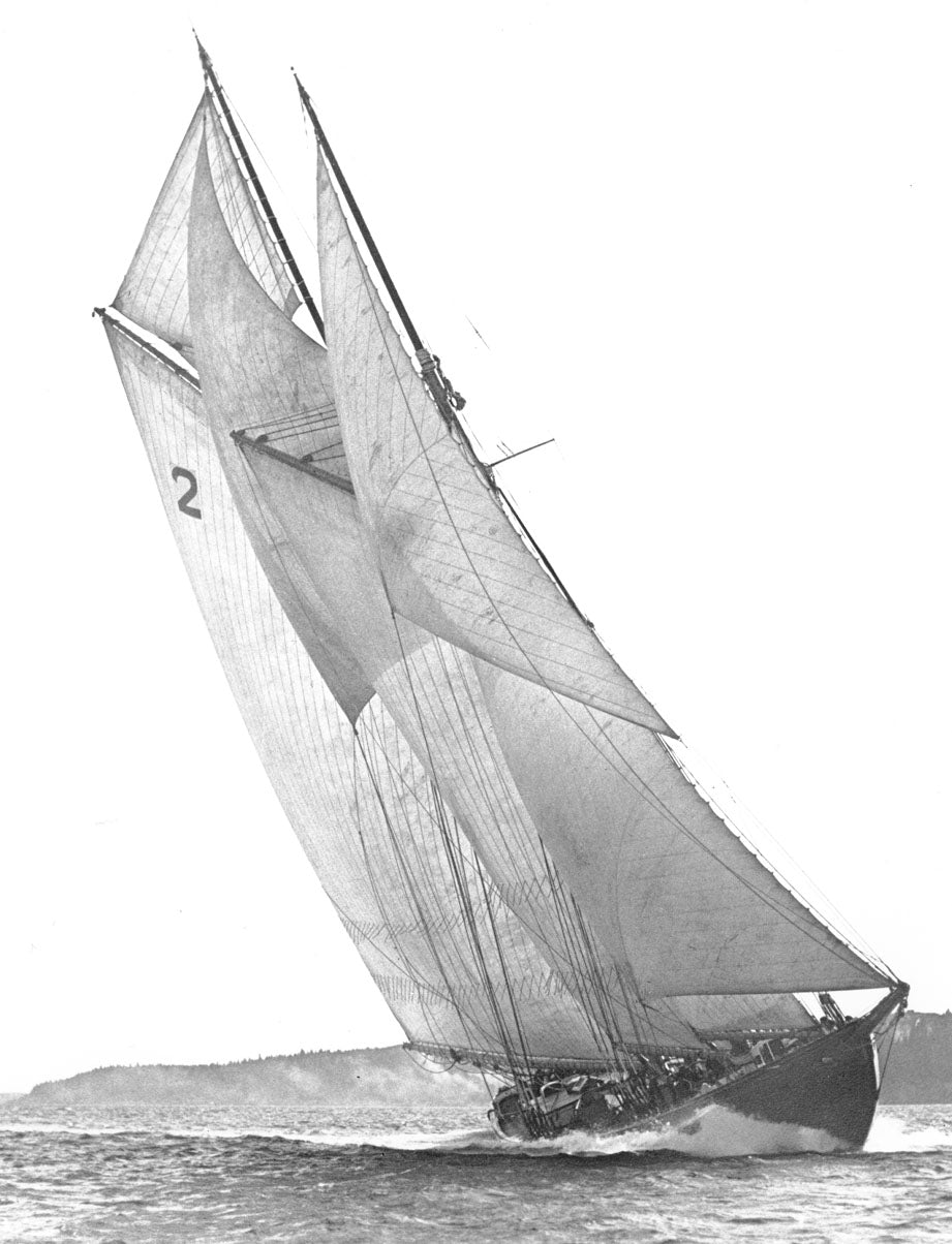 Bluenose Close Hauled