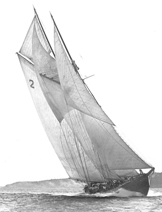 Bluenose Close Hauled
