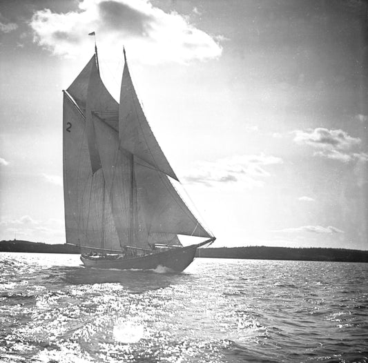 Grand Bank fishing schooner Bluenose