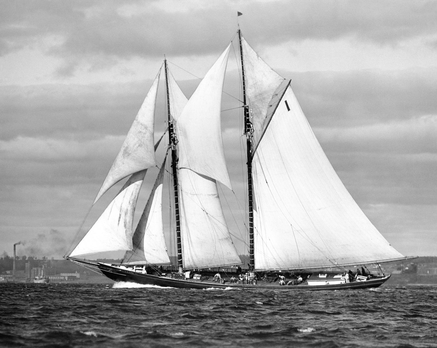 "Bluenose" Halifax Harbour, 1931