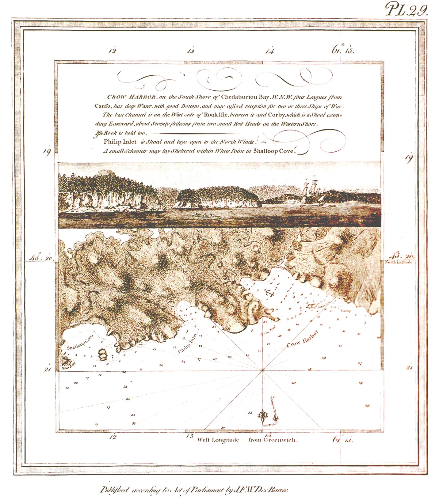 "Crow Harbour on the South Shore of Chedabuctou Bay"