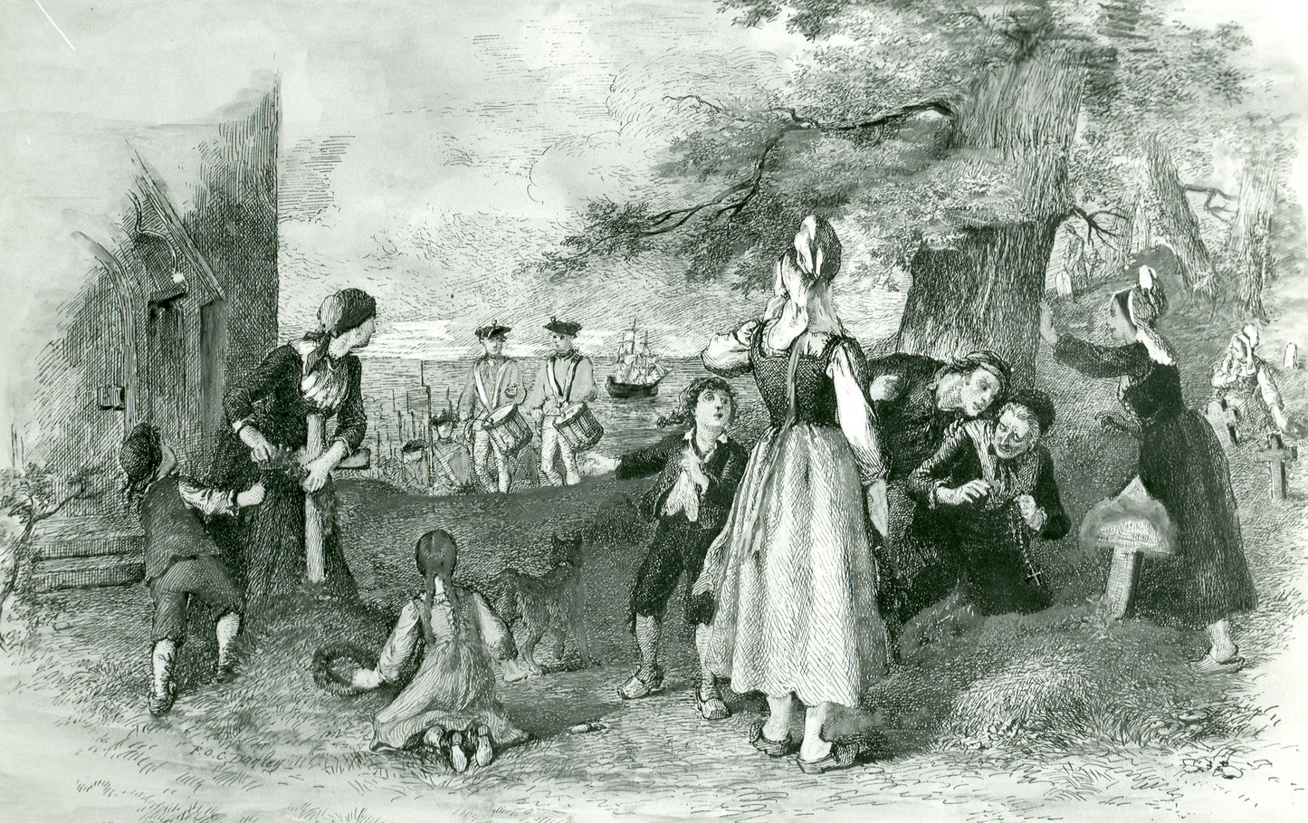Illustrations of Evangeline's Acadia