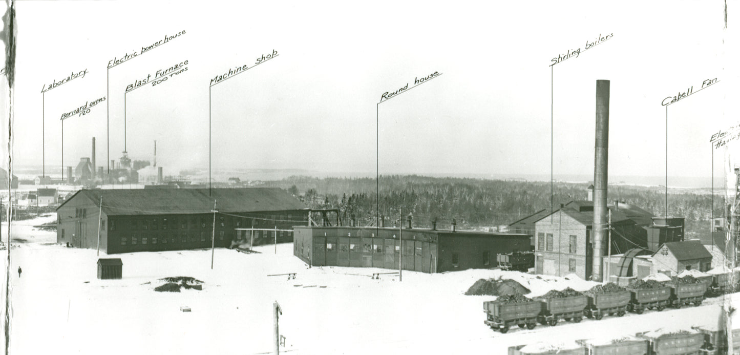 "Collieries & Furnaces, Nova Scotia Steel & Coal Co. Ltd., Sydney Mines, NS" 2 of 4