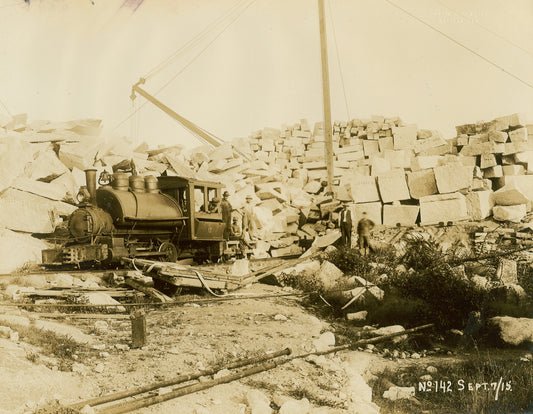 View of the Granite Quarry at Purcell's Cove