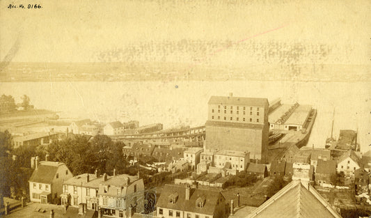 Deep Water Pier and Grain Elevator