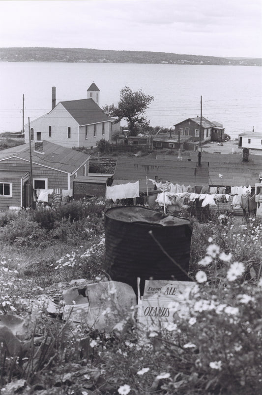 View overlooking the back of Seaview African United Baptist Church, Africville
