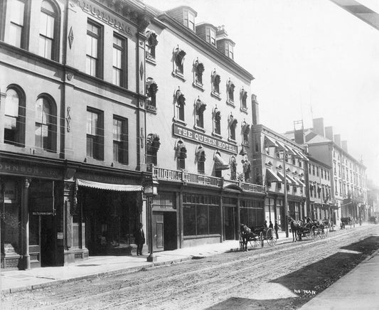 The Queen Hotel, Hollis Street, Halifax, Nova Scotia