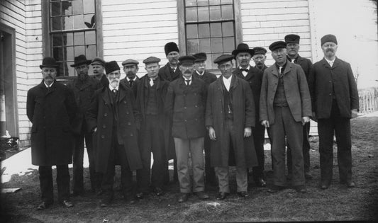 Unidentified group of men, Guysborough, N.S.