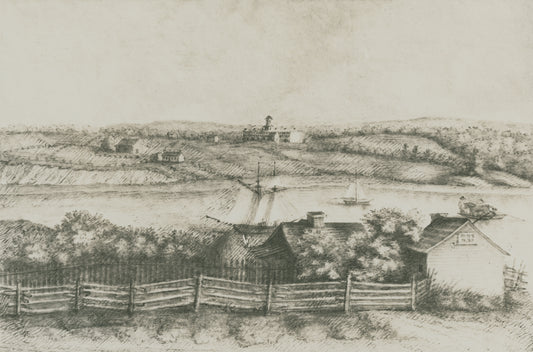 King's College from the Ferry House, Falmouth