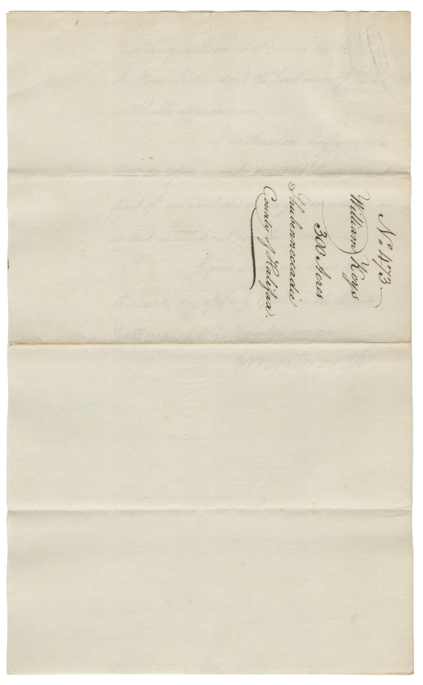 Keys, William - 1786 - Halifax County