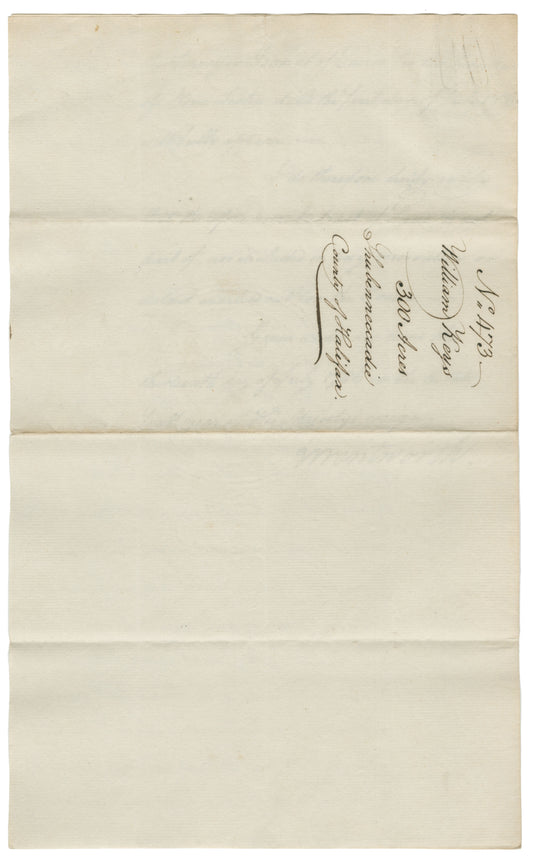 Keys, William - 1786 - Halifax County