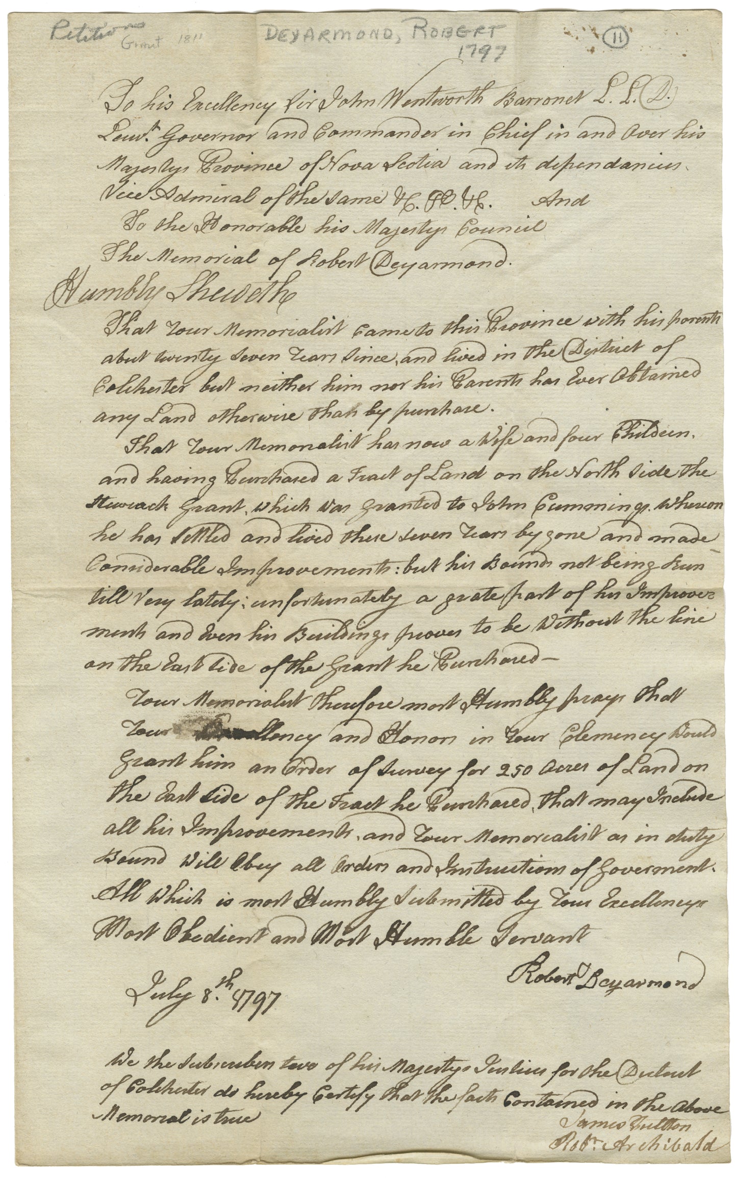 Nova Scotia Land Papers