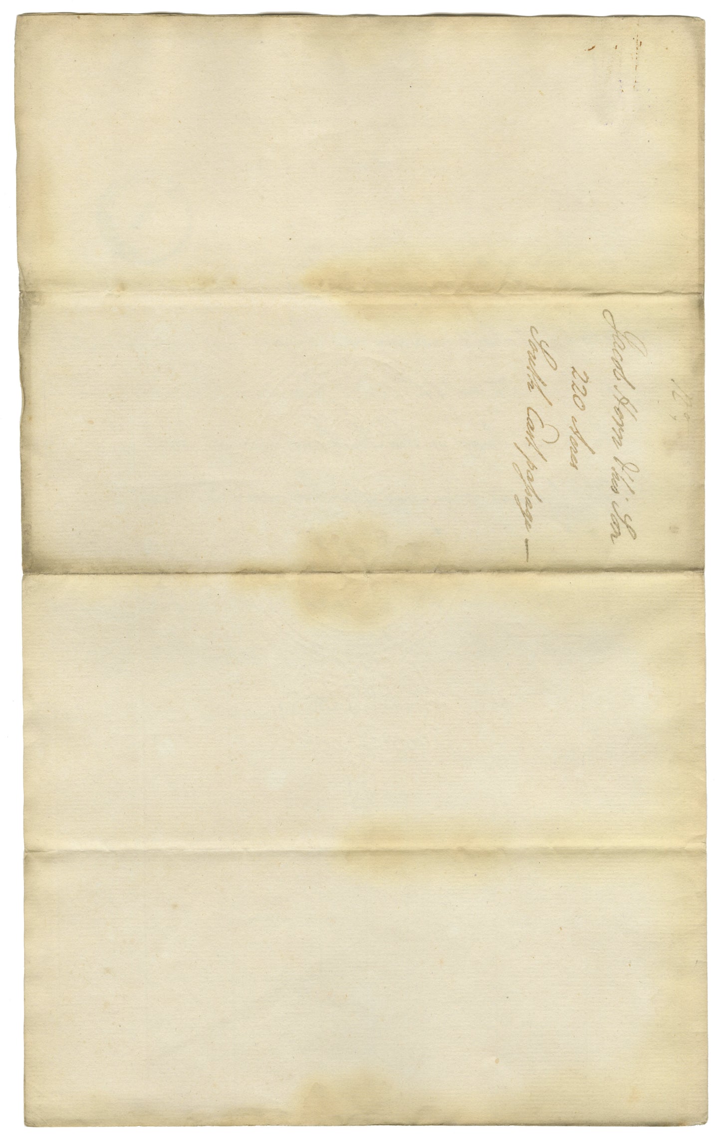 Horne, Jacob and Horne, Jacob, Jr. – 1798 – Halifax County - Surveyor's Certificate