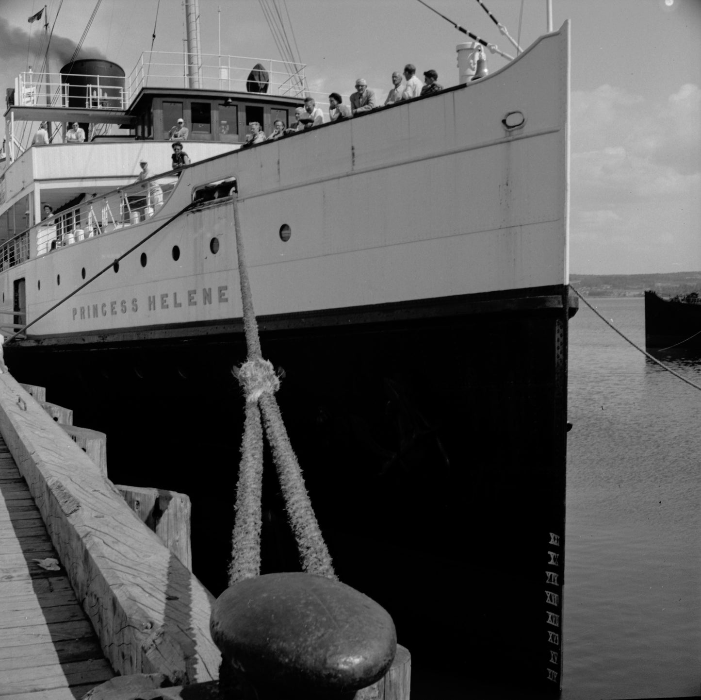 Arrival of the Princess Helene