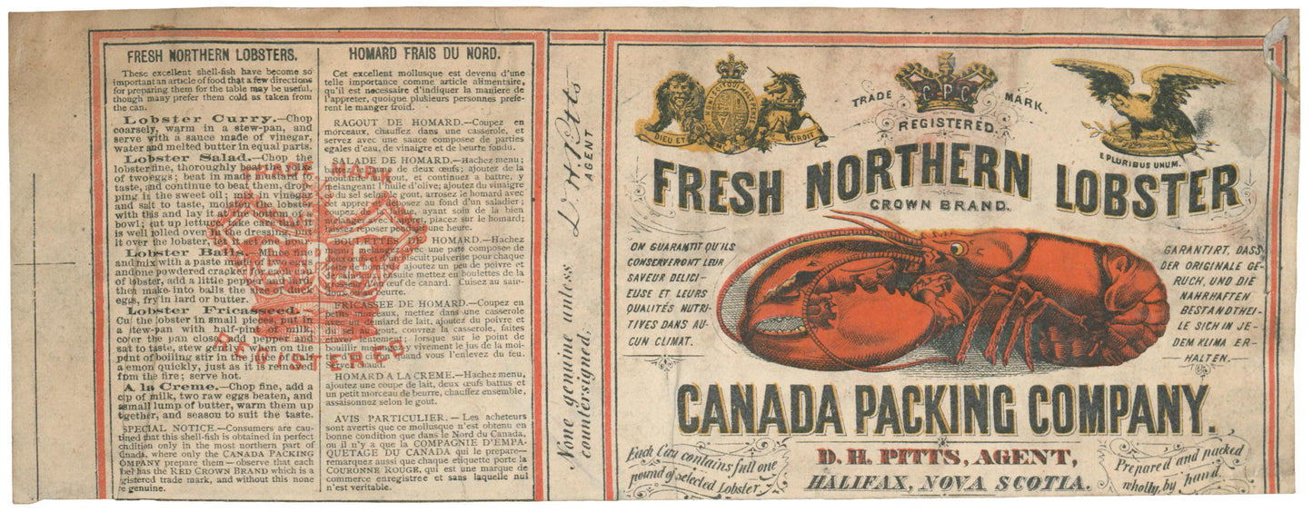 Fresh Northern Lobster Crown Brand