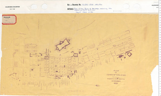 Plan of the Town of Halifax
