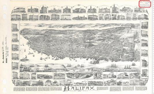 The City of Halifax Bird's Eye View