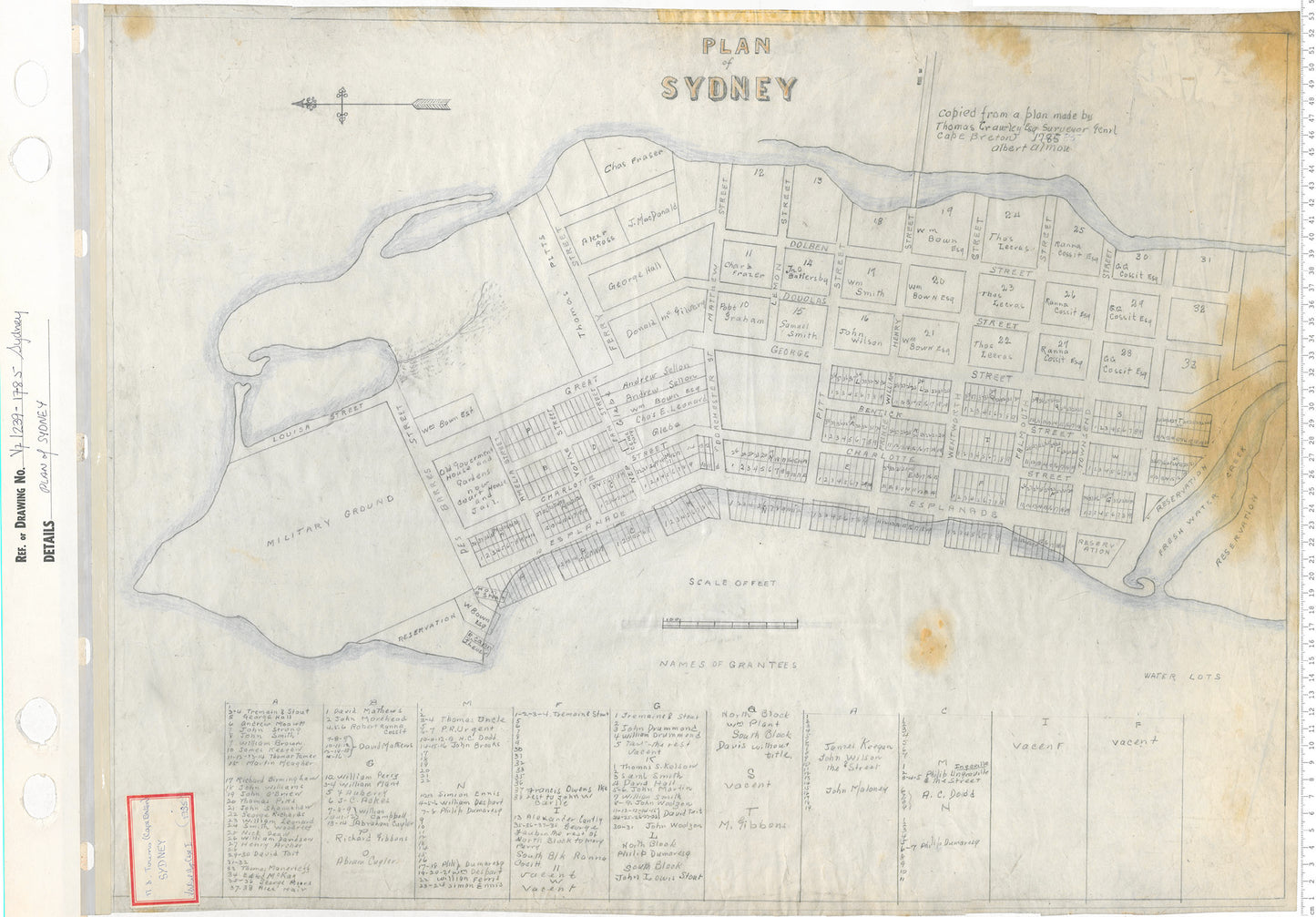 Plan of Sydney