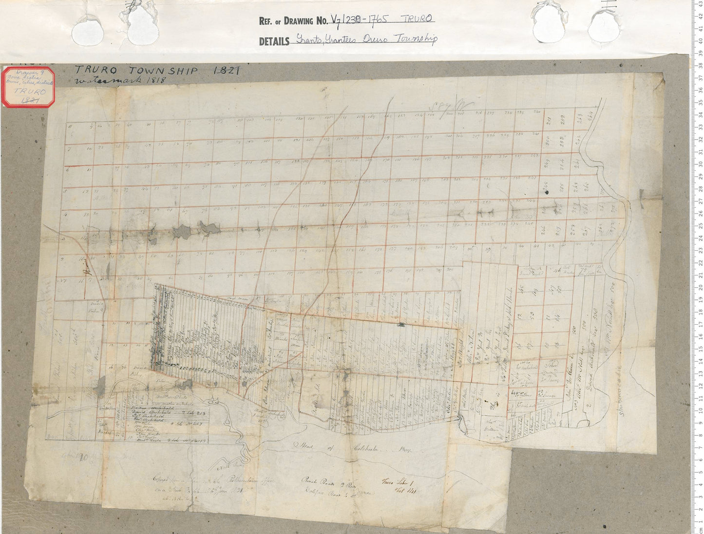 Grants, Grantees of Truro township