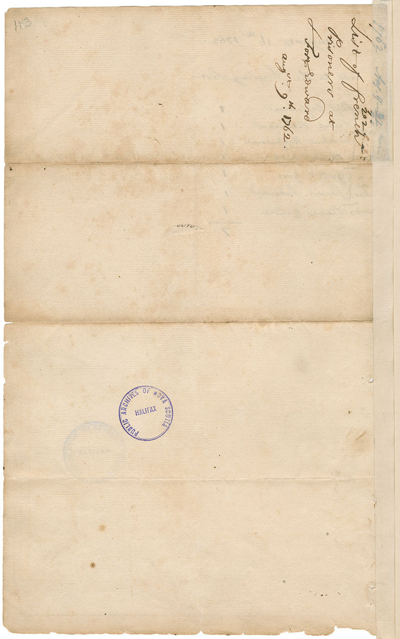 List of French prisoners