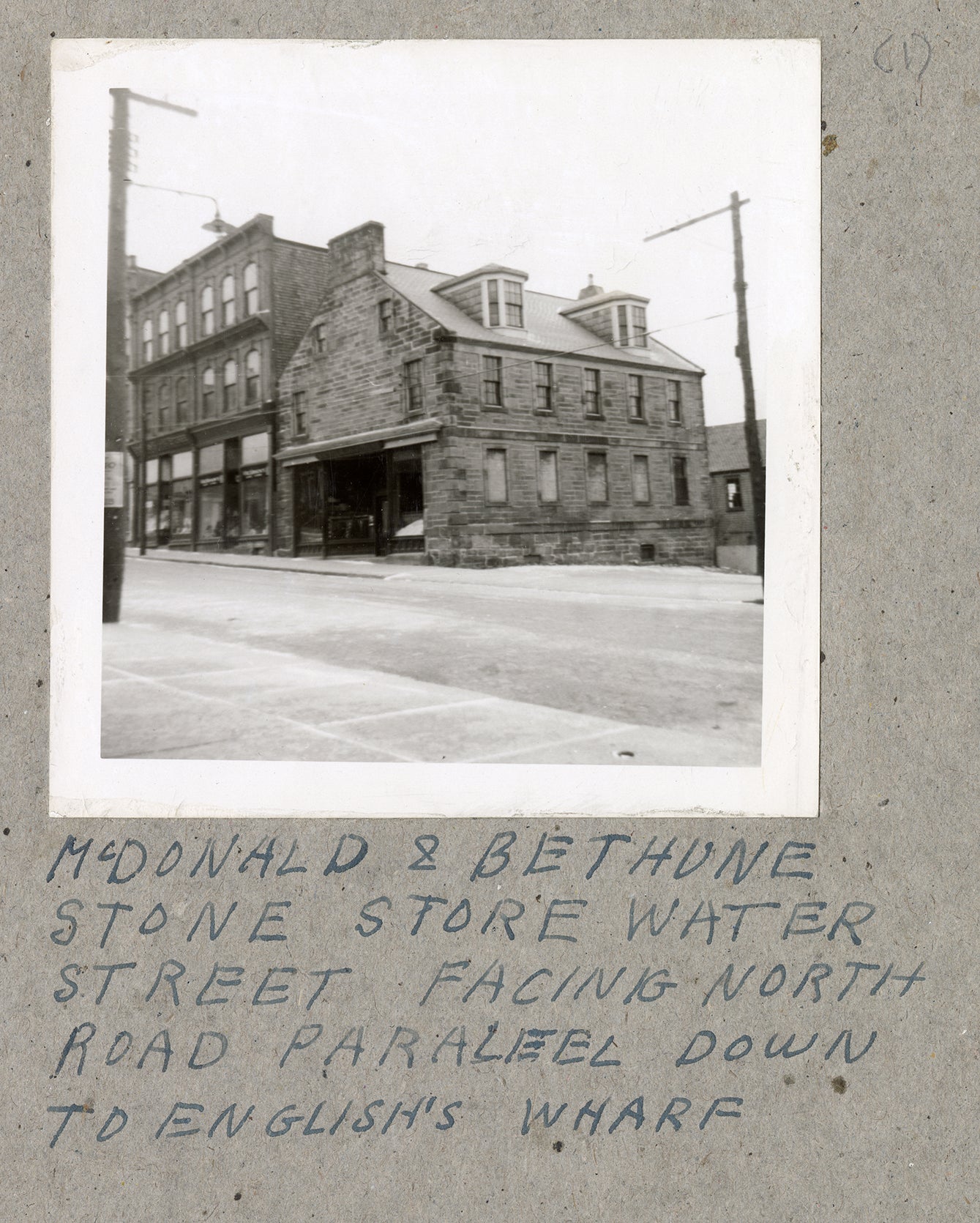 McDonald & Bethune Stone Store