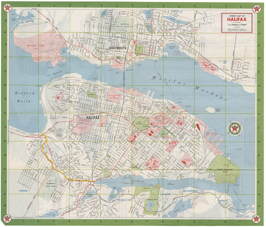Street Map of Halifax