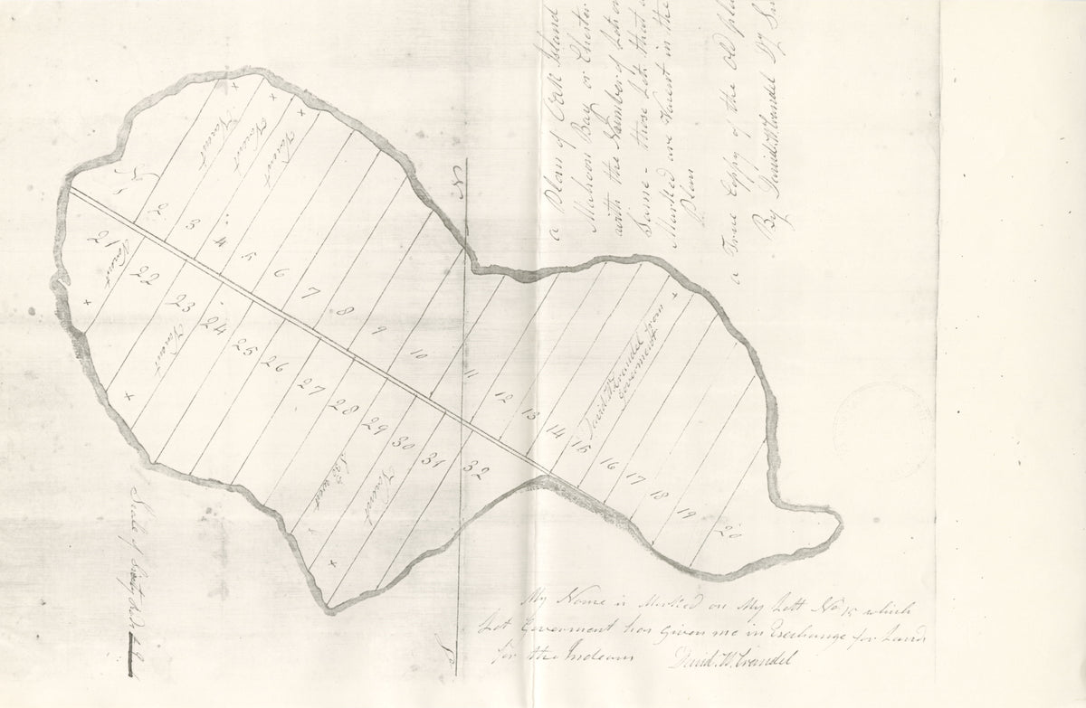 Oak Island Land for David W Crandel