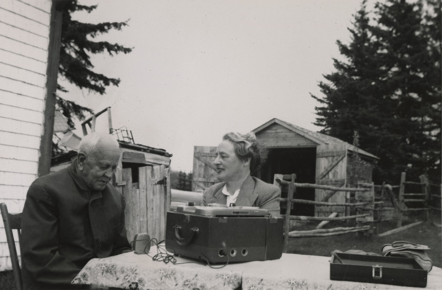 Helen Creighton and Nathan Hatt