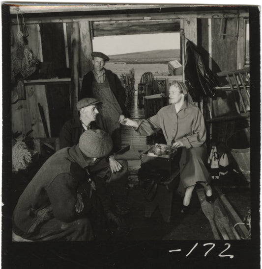 Helen Creighton recording Edward Deal