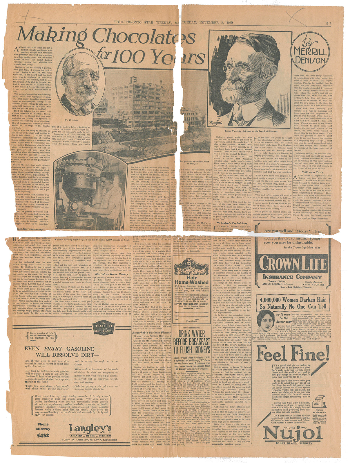 The Toronto Star Weekly