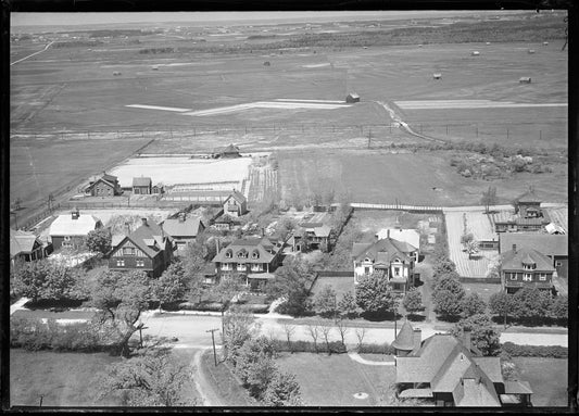 Aerial Photograph of Pipes, Douglas, Avard, Victoria Streets, Amherst, Nova Scotia