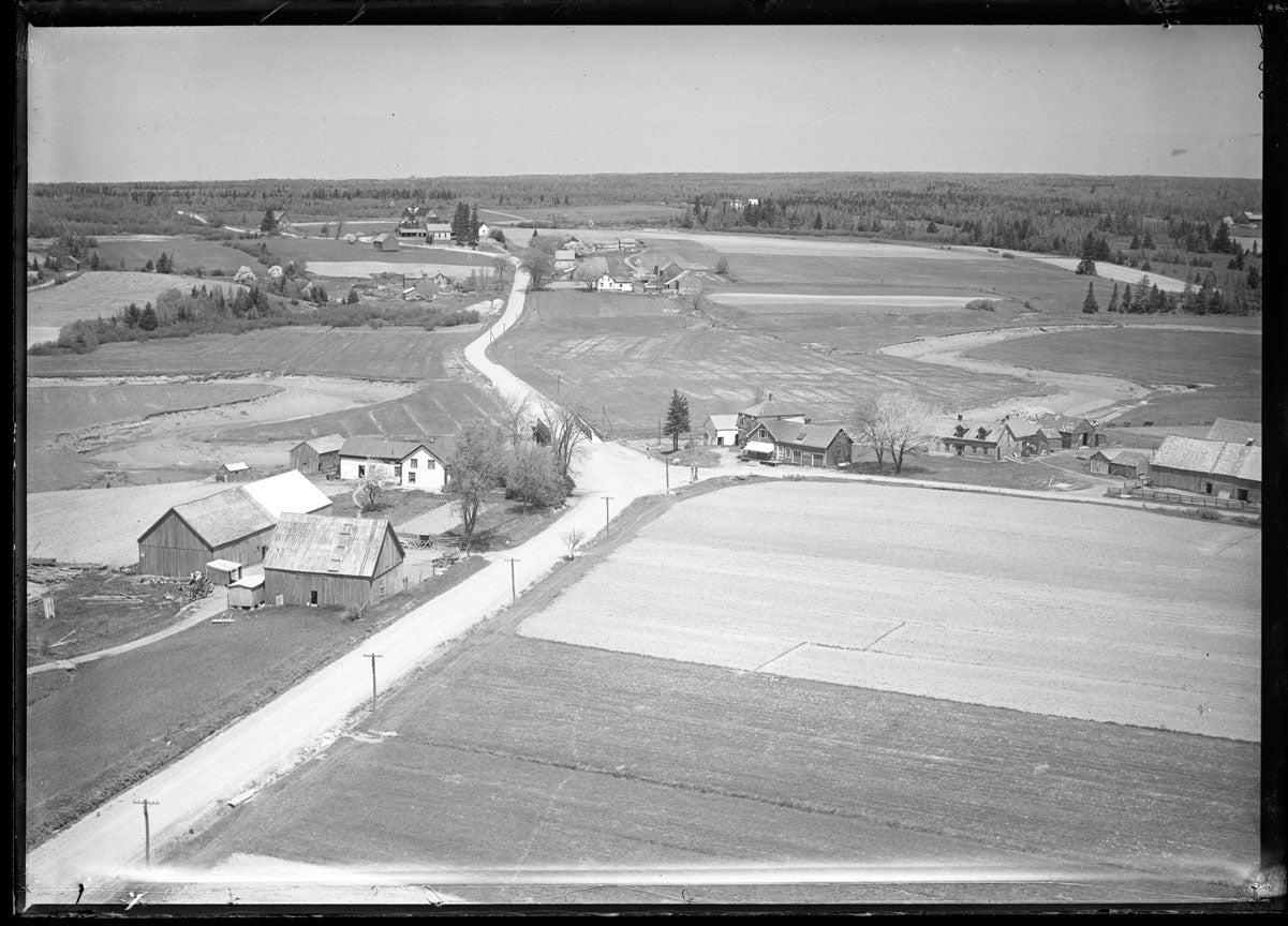 Aerial Photograph of Athol Corner, Athol, Nova Scotia