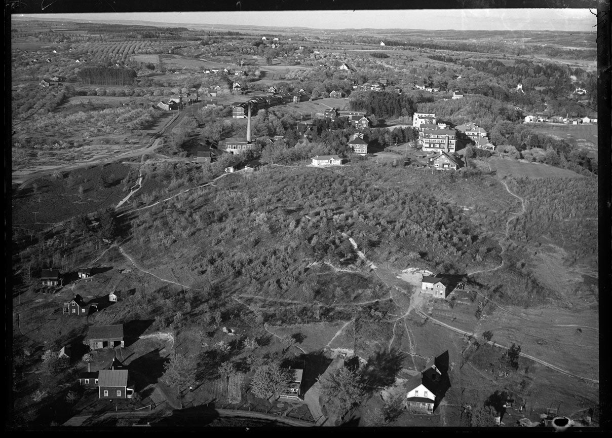 Aerial Photograph of Kentville Sanitorium, Kentville, Nova Scotia