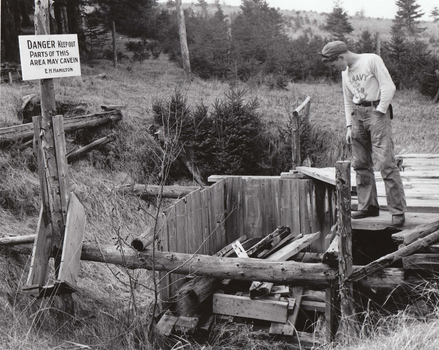 Oak Island - Old Excavation