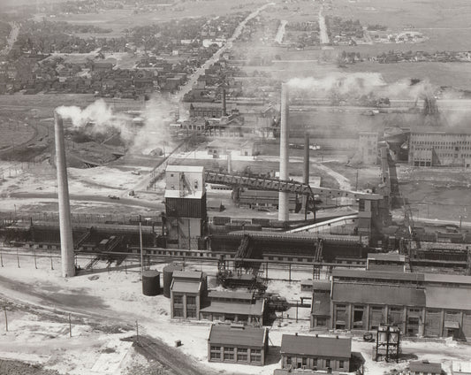 Sydney Steel Plant, Coke Ovens in foreground