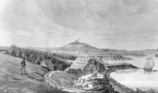 South Aspect of Halifax from near Point Pleasant Park, ca. 1780