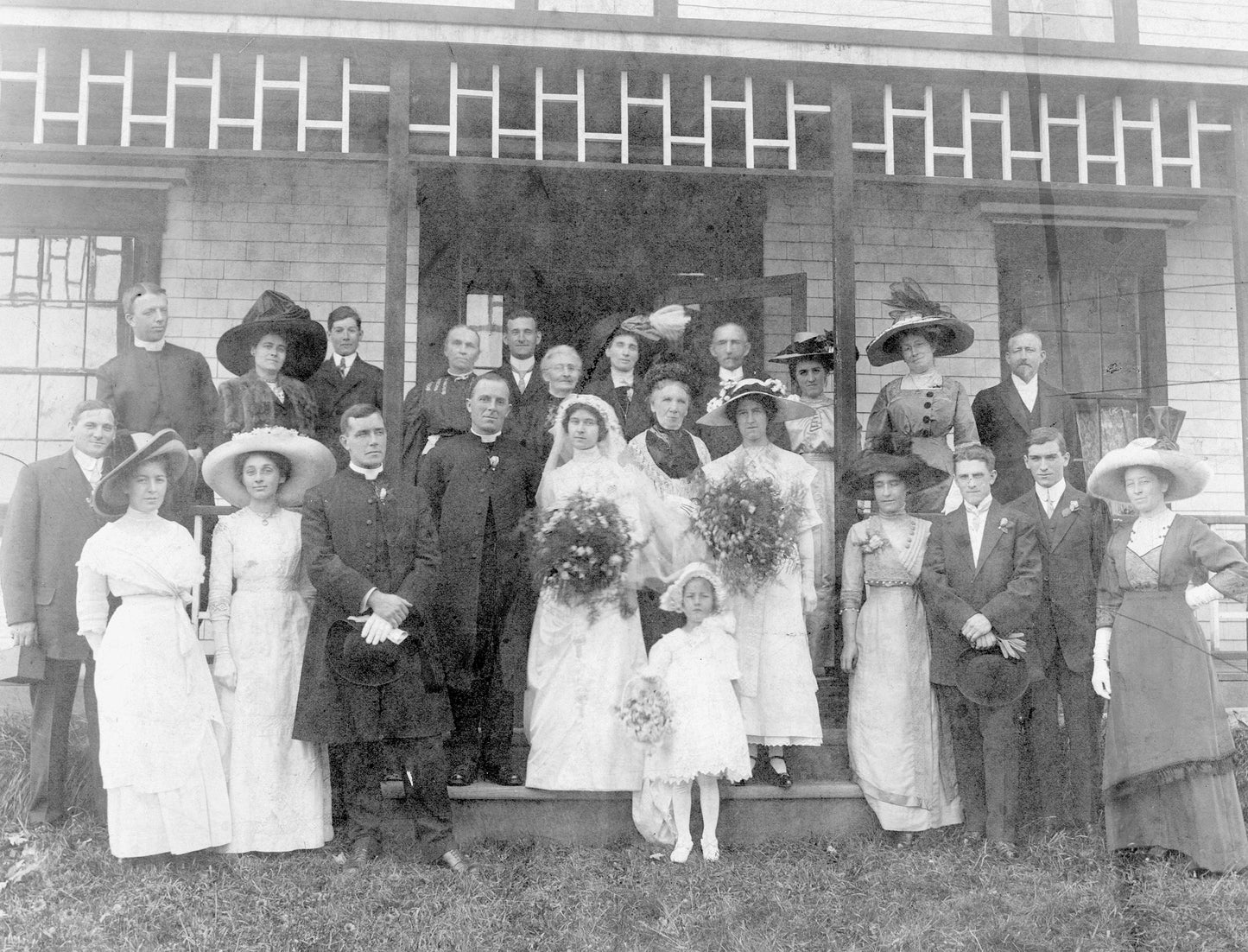 "Wedding of the Rev. Willoughby Goddard-Fenwick and Miss Ella Major in Sackville, NS, 1912"