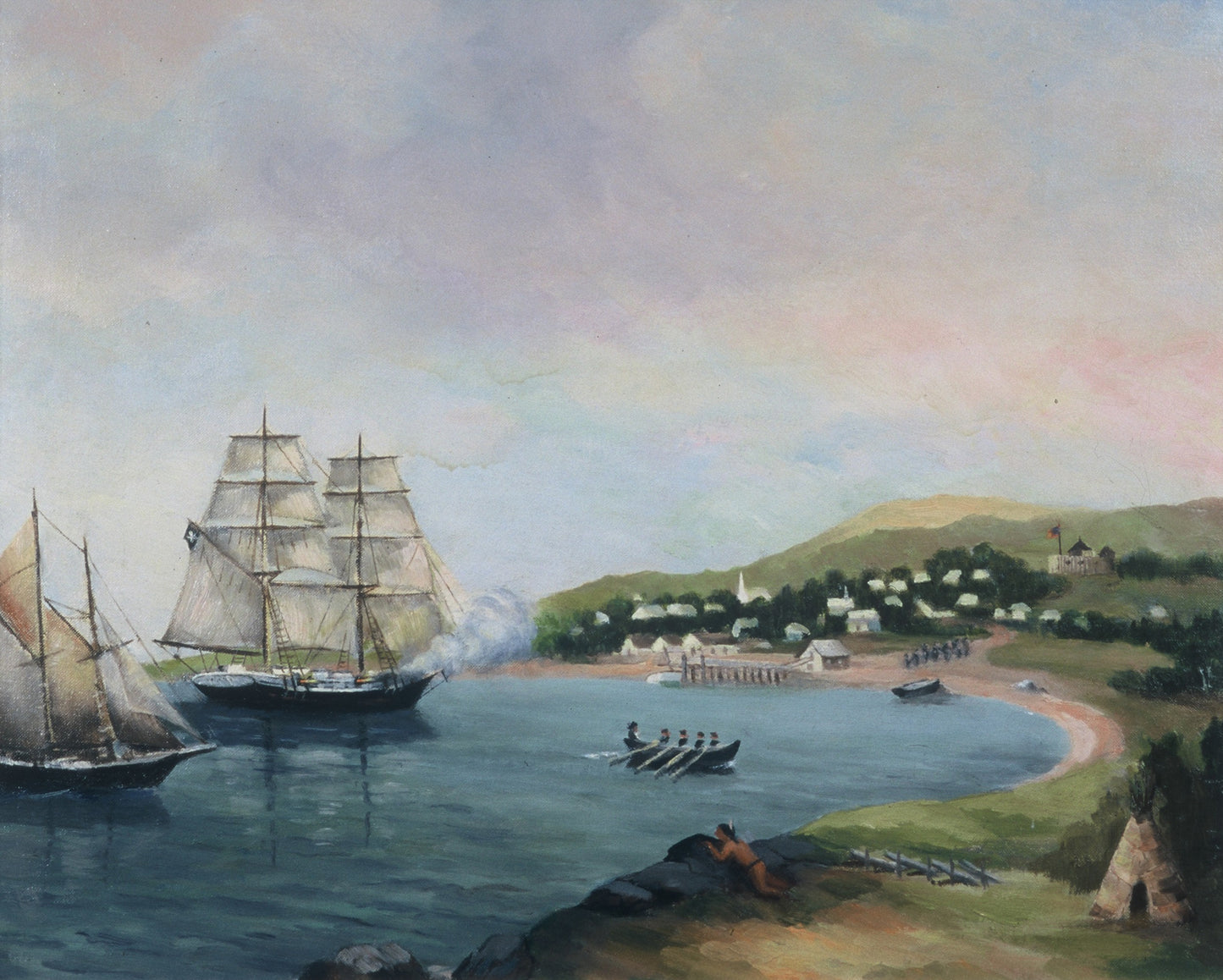 Sack of Lunenburg, 1 July 1782