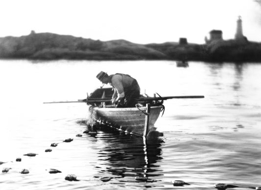 ''Fish Trap Hauling Nets, Peggy's Cove, NS''