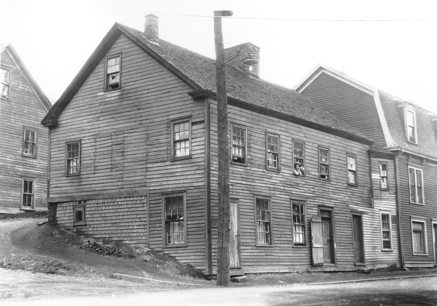 "Tenement house, formerly the Dawson family home, corner of Constitution and Church Streets, Pictou"