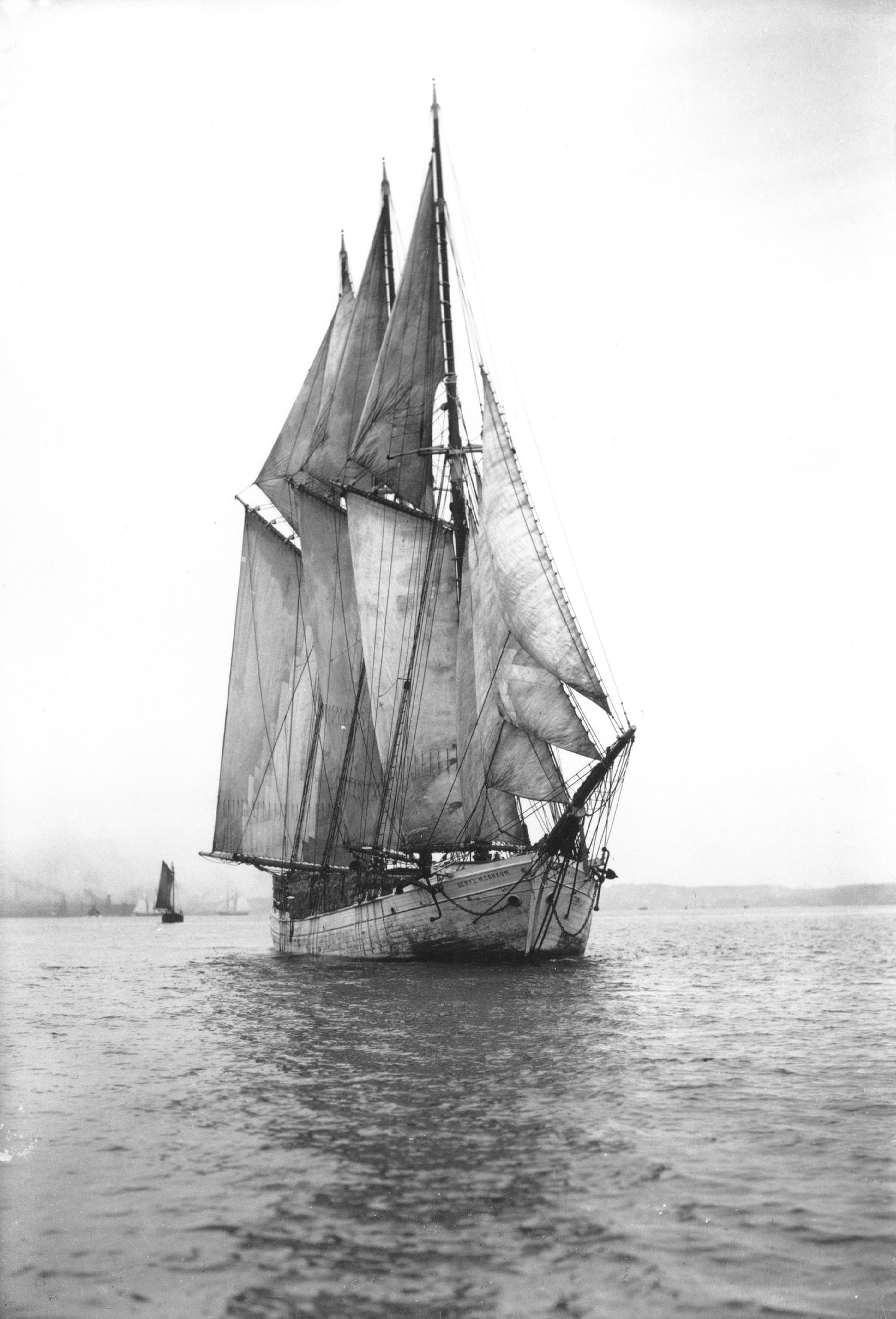 "Tern Schooner Beryl M. Corkum, 1921"