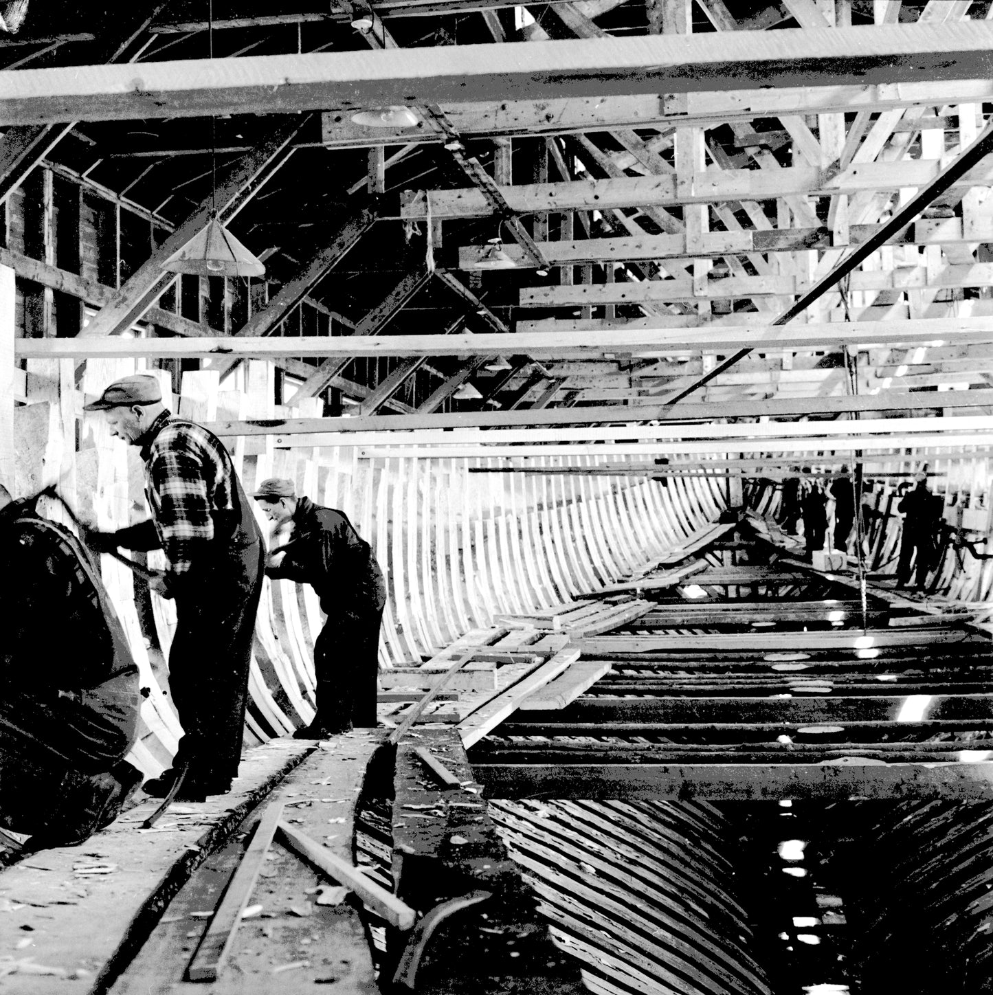 Bluenose II Under Construction