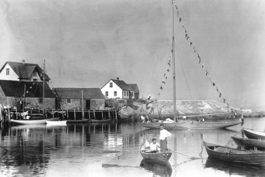 "Peggy's Cove, NS from the water"