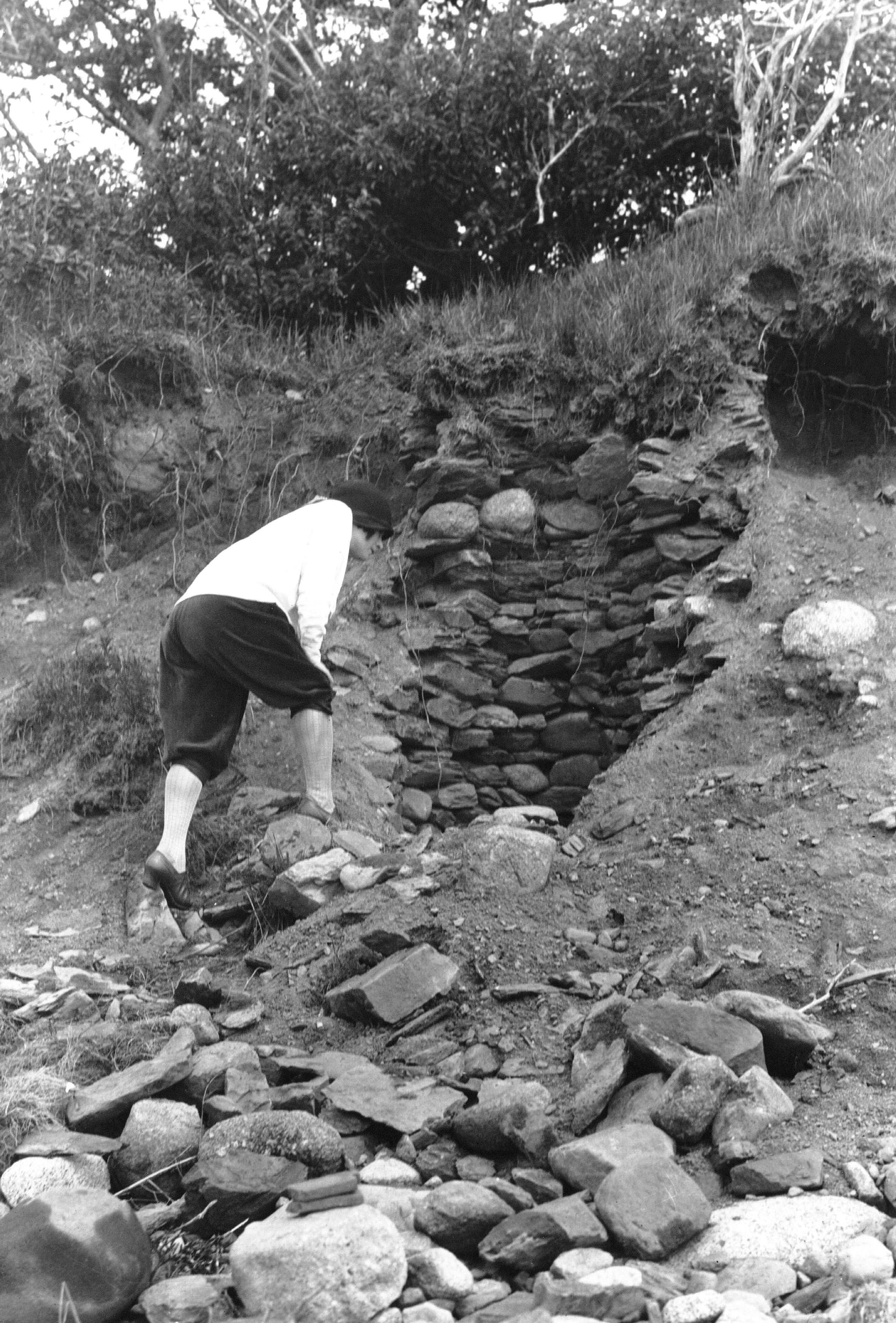 Old well, Fort Point, Lahave River