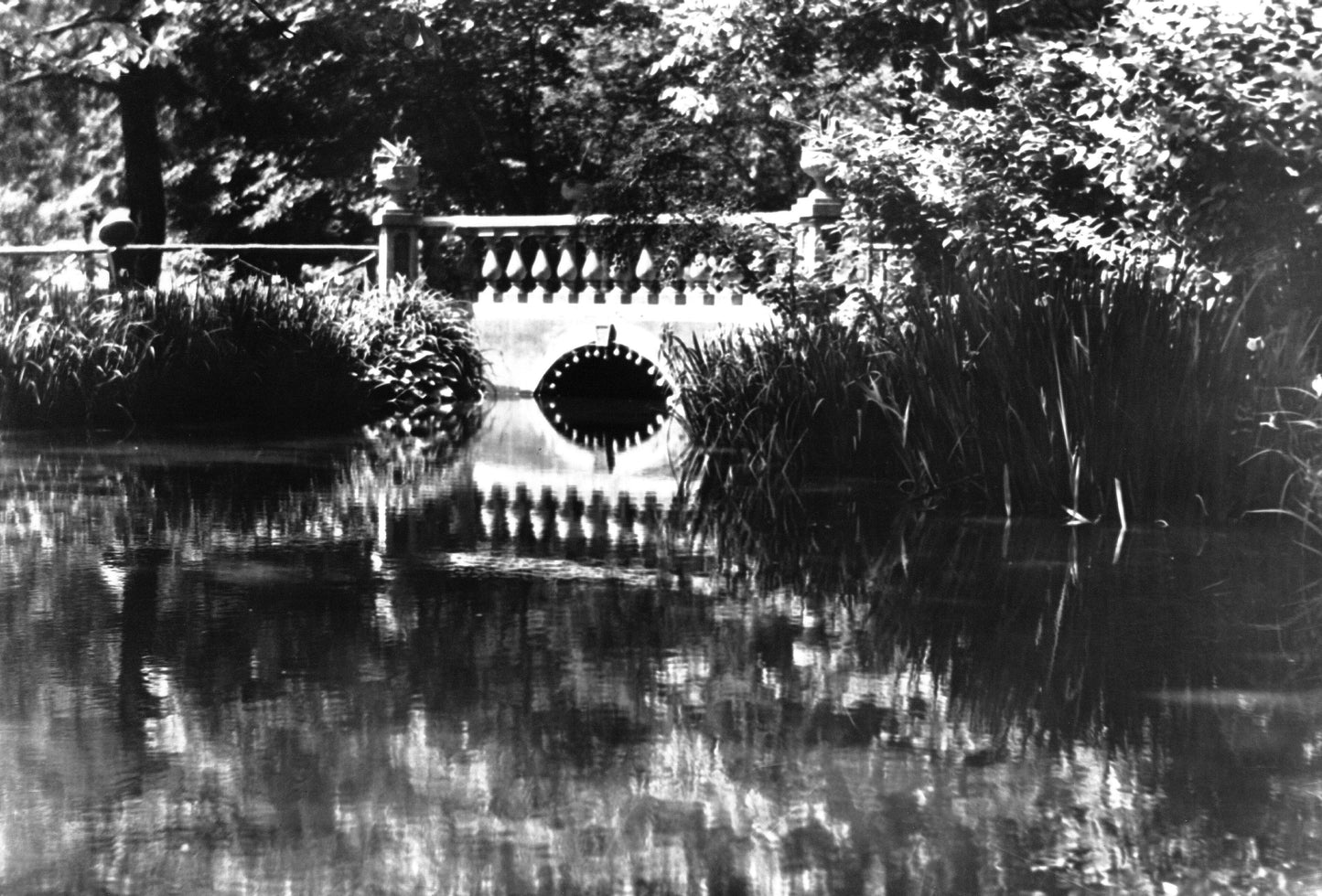 Concrete bridge, Public Gardens, Halifax, NS